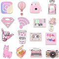 Miniatyrbilde 2 av 5: Rosa jenteskilt for vannflasker bærbar PC, 53 stk estetiske trendy klistremerker for datamaskin telefondeksel gitar bagasje venn bursdagsbelønning gave