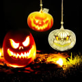 Miniatyrbilde 3 av 5: Halloween Gresskarlys LED Gresskarlampe Lykt Stearinlys Halloween Dekorativt Lys For Butikk Bar Hjem Halloween Feriefest 1 stk Utendørs Bordlamper