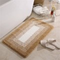 Miniatyrbilde 1 av 3: Mikrofiber badematte, myk og lodden, absorberende, maskinvaskbar, sklisikker badematte for bad, badekar og dusj 40 x 60 cm