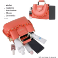Miniatyrbillede 3 af 5: Damemode Skuldertasker Håndtasker PU Læder Top Håndtag Satchel Tote Crossbody Taske