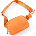Pikkukuva 1 / 5: Unisex Mini Vyölaukku Säädettävällä Hihnall, Pieni Fanny Pack Treeniin, Juoksuun, Matkustamiseen, Vaellukseen, Oranssi
