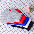 Miniatyrbild 5 av 5: Barnvantar Stickade Vantar för Barn Vintervantar Vita Barnvantar Fingerhandskar för Pojkar Flickor