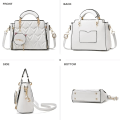 Miniatyrbillede 2 af 5: Moderne Punge og Håndtasker til Kvinder Damer Læder Top Håndtag Satchel Skuldertasker Små Totes