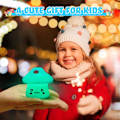 Miniatyrbillede 5 af 5: LED Nat Kreativ Farveskiftende Svampe Lampe Glødende Farverig LED Natlys til Børns Soveværelse Skrivebord Fest Dekoration Gave (Svampe LED Lys)