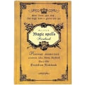 Miniatyrbillede 1 af 5: Retro Tykkere Enkle Magiske Stave Pure Notebook Journal Traveler Notepad (Gul, A5)