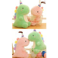 Miniatyrbillede 4 af 5: Fyldte dyr plys legetøj, søde dinosaur legetøj, bløde dino plysdyr til børn plys dukke gaver til drenge piger (Pink, 9 tommer)