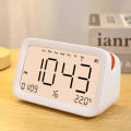 Miniatyrbillede 5 af 5: Vækkeure Høj Alarmur til Soveværelser med Nattelys, USB-oplader, Lille Sengebord Digitalt Ur med Display til Børn