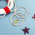 Miniatyrbilde 4 av 5: Solsikke armbånd i snor - Håndlaget flettet tau med charms - Boho surfer armbånd for tenåringsjenter og kvinner