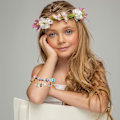 Miniatyrbillede 6 af 7: 130 stykker armbåndssæt til at lave smykker, herunder smykkeperler, slangekæder, gør-det-selv-håndværk til piger