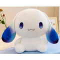 Miniatyrbild 2 av 4: Cinnamoroll plyschleksak 30 cm, Kawaii tecknad stjärnögon Cinnamoroll docka plyschleksak presenter till pojkar flickor, barnens dag present vit