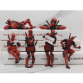 Miniatyrbillede 3 af 5: 1 stk. Deadpool Funky Model: Oplev den frække superhelts ånd, håndlavet, superheltedekoration, fantastisk positur Style04