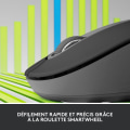 Miniatyrbild 2 av 6: Logitech Signature M650 L trådlös mus - Tyst stor storlek, Bluetooth, programmerbara knappar - grafit