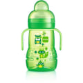 Miniatyrbild 1 av 2: MAM Transition Bottle - 220 ml - från 4 månader - Mjuk spillbeständig silikonrör - Unisex