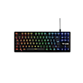 Miniatyrbild 1 av 6: Speltangentbord - The G-Lab - KEYZ PLATI. TKL - TKL Format - Mekanisk (röd switch) - Låg profil - RGB - Svart