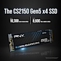 Miniatyrbild 2 av 6: PNY - CS2150 1TB - Intern SSD-hårddisk - 1 TB - M.2