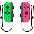 Miniatyrbild 1 av 2: Joy-Con Neon Green / Neon Pink Controllers för Switch Console