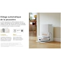 Miniatyrbild 3 av 6: Roborock QRevo Plus Vit robotdammsugare med multifunktionsstation - 7000 Pa effekt - Utdragbar mopp