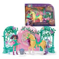 SPIN MASTER PLAYSET MINIDOLL AVA OCH LÖVFÄRG AVSLUTA Unicorn Academy