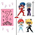 Miniatyrbild 3 av 6: Chibi Color Change Surprise Dolls 10 cm - Miraculous Ladybug - BANDAI - Slumpmässig karaktär