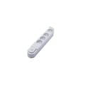 Miniatyrbild 2 av 2: CHACON Power strip med switch 4-uttag 16A 3m vit
