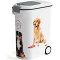 Miniatyrbild 1 av 2: CURVER Älskar husdjur kibble container 20 kg - vit - för hundar