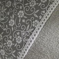 Miniatyrbild 2 av 5: Kudde - TODAY - CHARME - Tryckt x Chambray x Capucine Broderi - 30 x 50 cm