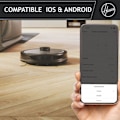 Miniatyrbild 6 av 6: Hoover HG510D Dry Robot Dammsugare - WIFI - Laser Navigation - XL Borste - 90 min autonomi - Kraftfull - Ultra tyst 68 dBA