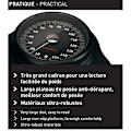 Miniatyrbild 6 av 6: Pese Mechanical Person Terraillon - Semi -Professional, Non -Slip, Large Dial, 160kg Max - Tpro Plus Model