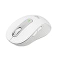 Logitech Signature M650 trådlös mus - Tyst, Bluetooth, programmerbara knappar - Vit