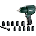 Miniatyrbild 1 av 3: Tryckluftslagskruvmejsel Box - METABO - DSSW 360 Set 1/2