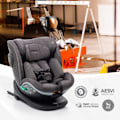 Miniatyrbild 5 av 6: Bilbarnstol - BABYAUTO - XPERTA GREY DOBBY - Från födsel till 12 år - 0-36 kg - I-Size - ISOFIX - 360° vridbar - ECE R129