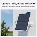 Miniatyrbild 3 av 6: Solpanel - REOLINK - SR3 - 5,8 W - Vit