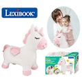 Miniatyrbild 1 av 5: LEXIBOOK Unicorn Uppblåsbar Jumping Plush Toy