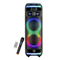 Miniatyrbild 1 av 4: Karaokehögtalare - INOVALLEY - RGB - 800 Watt - Bluetooth V5.0 - Trådlös mikrofon ingår - Batteritid 2 till 3 timmar - LED