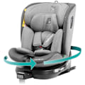 Miniatyrbild 2 av 6: Bilbarnstol - BABYAUTO - AITANA GREY ANTRACITE - Från födsel till 12 år - 0-36 kg - I-Size - ISOFIX - 360° vridbar - ECE R129