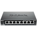 Miniatyrbild 1 av 3: D-Link Switch 8 gigabit DGS108-portar