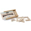 JEUJURA Domino-spel av trä - Trälåda