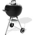 Weber Original Kettle Kolgrill - 47 cm Diameter - Inbyggd Termometer - Emaljerat Stål - Luftventil - 6 Kuvert - Svart