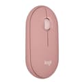 LOGITECH - Trådlös mus - Pebble Mouse 2 M350s - Rosa - (910-007014)