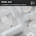 Miniatyrbild 4 av 6: Hoover HG510D Dry Robot Dammsugare - WIFI - Laser Navigation - XL Borste - 90 min autonomi - Kraftfull - Ultra tyst 68 dBA