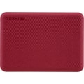 Miniatyrbild 3 av 4: Extern hårddisk - Toshiba - Canvio Advance - 1 till - Röd