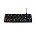Miniatyrbild 2 av 6: Speltangentbord - The G-Lab - KEYZ PLATI. TKL - TKL Format - Mekanisk (röd switch) - Låg profil - RGB - Svart