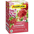 Miniatyrbild 1 av 3: Geranium gödselmedel, blommor av sängar och balkonger - Algoflash naturasol - 1 kg