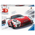 Miniatyrbild 1 av 3: 3D-pussel Porsche 911 GT3 Cup Salzburg (med rutnät)
