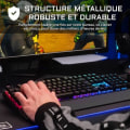 Miniatyrbild 6 av 6: G-LAB KEYZ RUBIDIUM MEKANISK RÖD SVETCH OCH RGB-tangentbord helt anpassade med WRIST REST