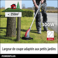 Miniatyrbild 2 av 4: POWERPLUS Elektrisk kanttrimmer 300 W Ø250 mm