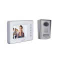 Miniatyrbild 2 av 3: CHACON 4-ledars videointercom-systemfärg 4,3 vit handsfree
