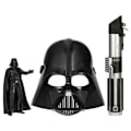 Miniatyrbild 3 av 6: Darth Vader Dark Side Pack, röd ljussabel, Darth Vader-mask och 15 cm statyett, tillbehör, 4-åringar, Star Wars