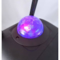 Miniatyrbild 3 av 6: INOVALLEY KA116BOWL - 450W Bluetooth -ljushögtalare - Karaoke -funktion - Flerfärgad LED -kalejdoskopkula - USB -port