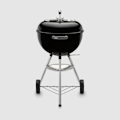 Miniatyrbild 1 av 3: Charcoal skäggcue - WEBER - Classic Vattenkokare - Emaljerat stål - Diameter 47 cm - Integrerad termometer